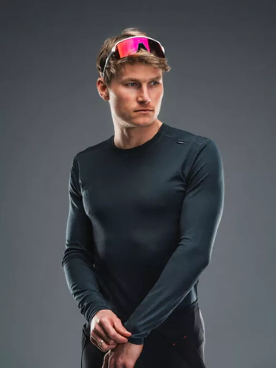 FUSION 1185 Tech. Mer. 150 BASELAYER-Dark Grey