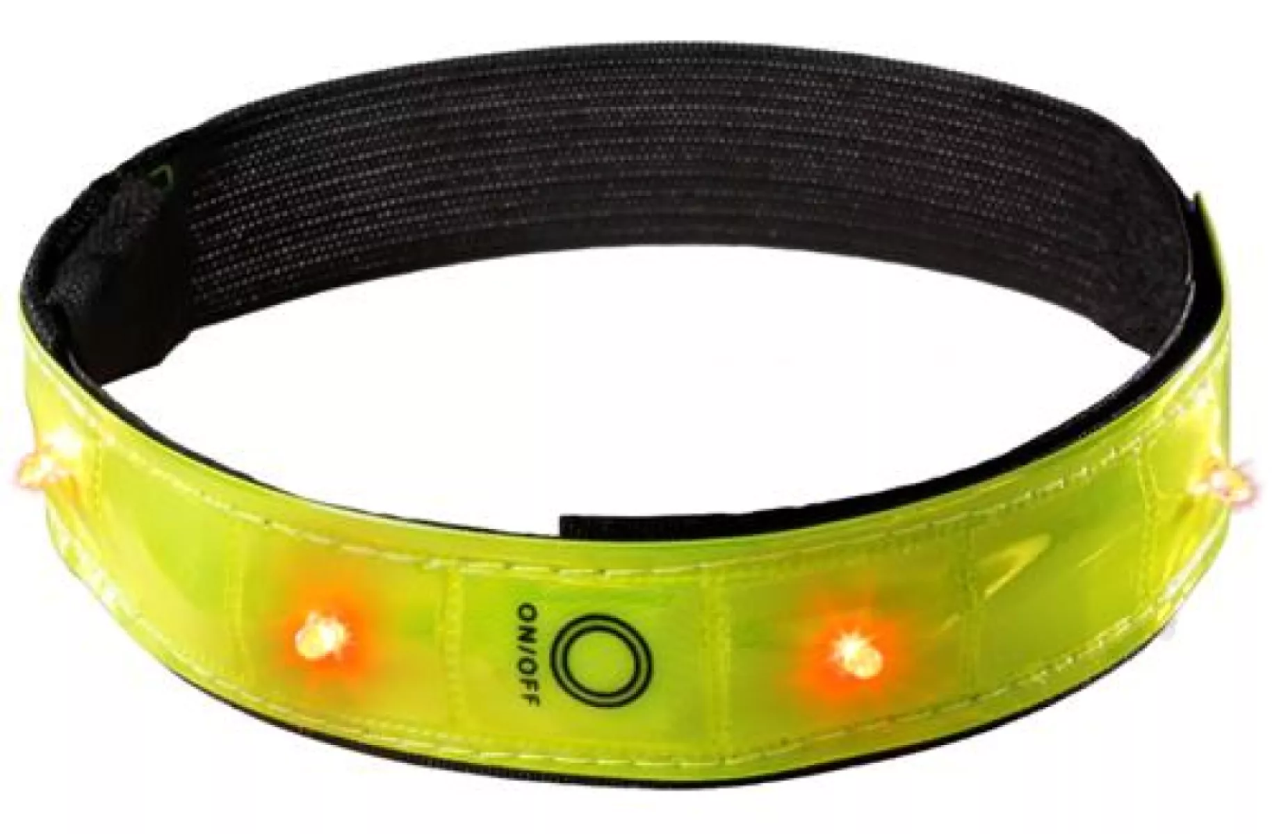 JOGGYSAFE 2504 Armband 4 leds-Geel