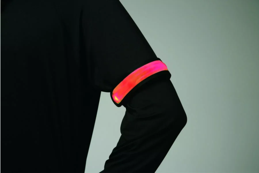 JOGGYSAFE 2521 Led Armband-08 Oranje