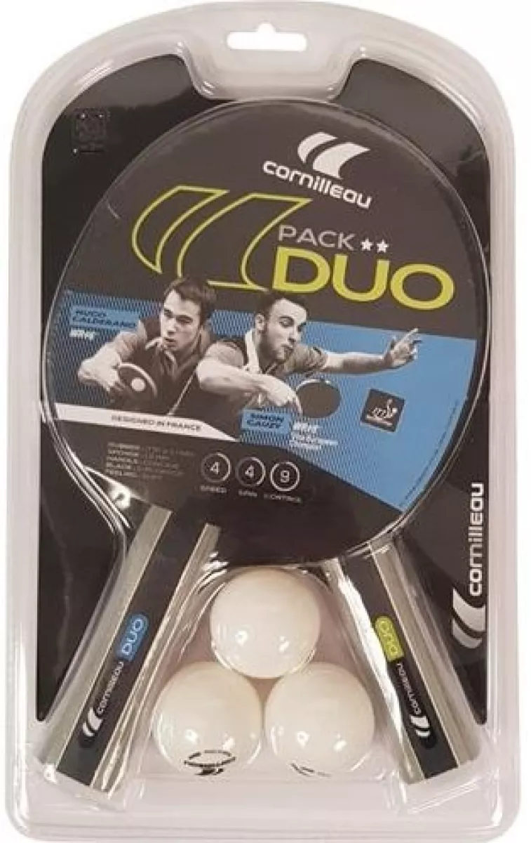 CORNILLEAU 5093 Duo Sportpack-zwart/rood