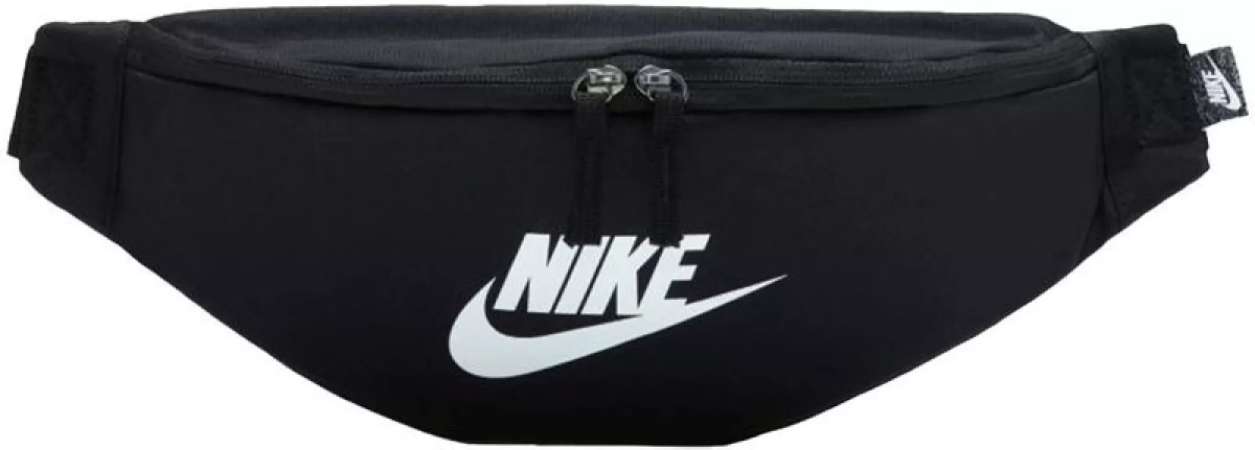 NIKE DB0490 HERITAGE WAISTPACK (3L)-010 BLACK/BLACK/WHITE