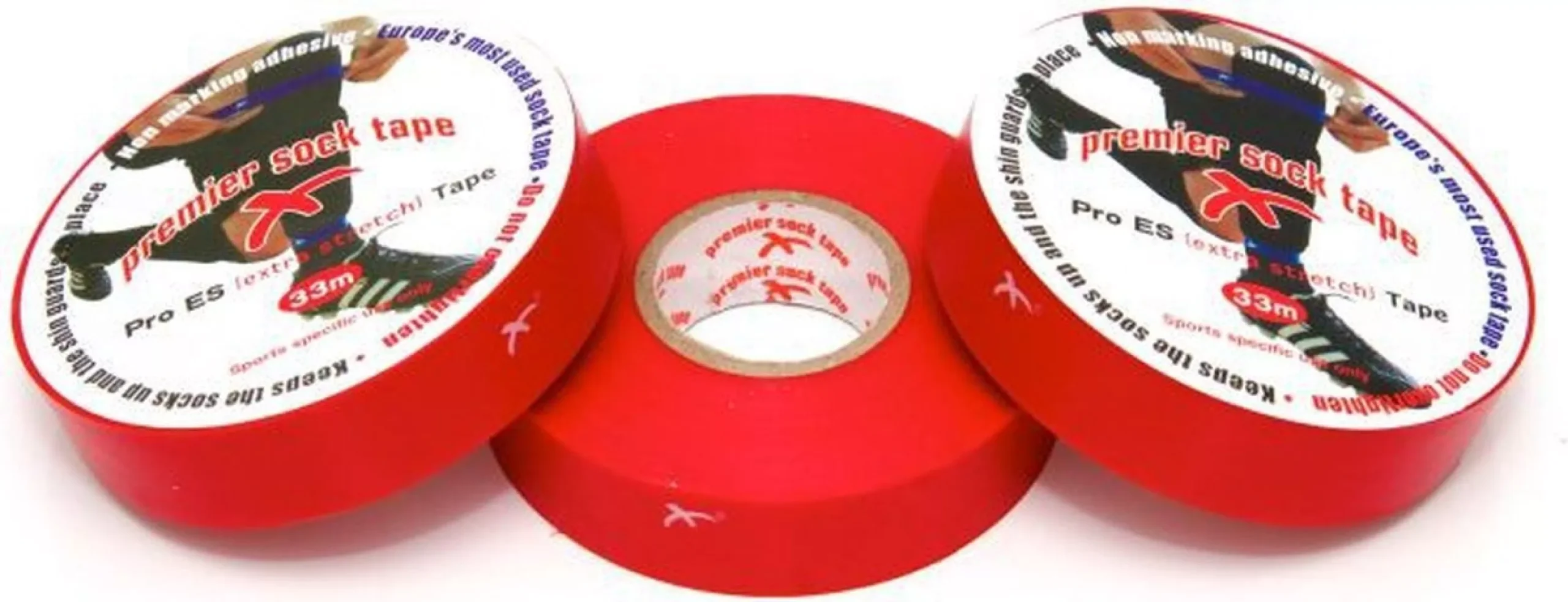PIRI SPORT 2250 Premier Socktape 19 mm-Rood