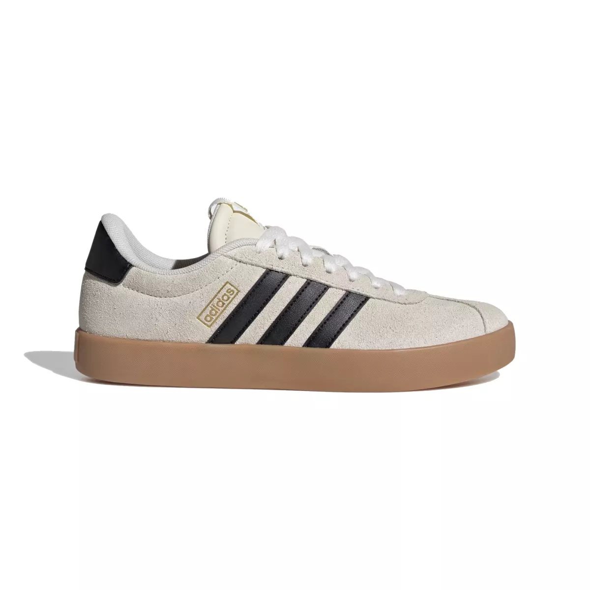 ADIDAS KI6728 VL Court 3.0-CREWHT/CBLACK/GOLDMT