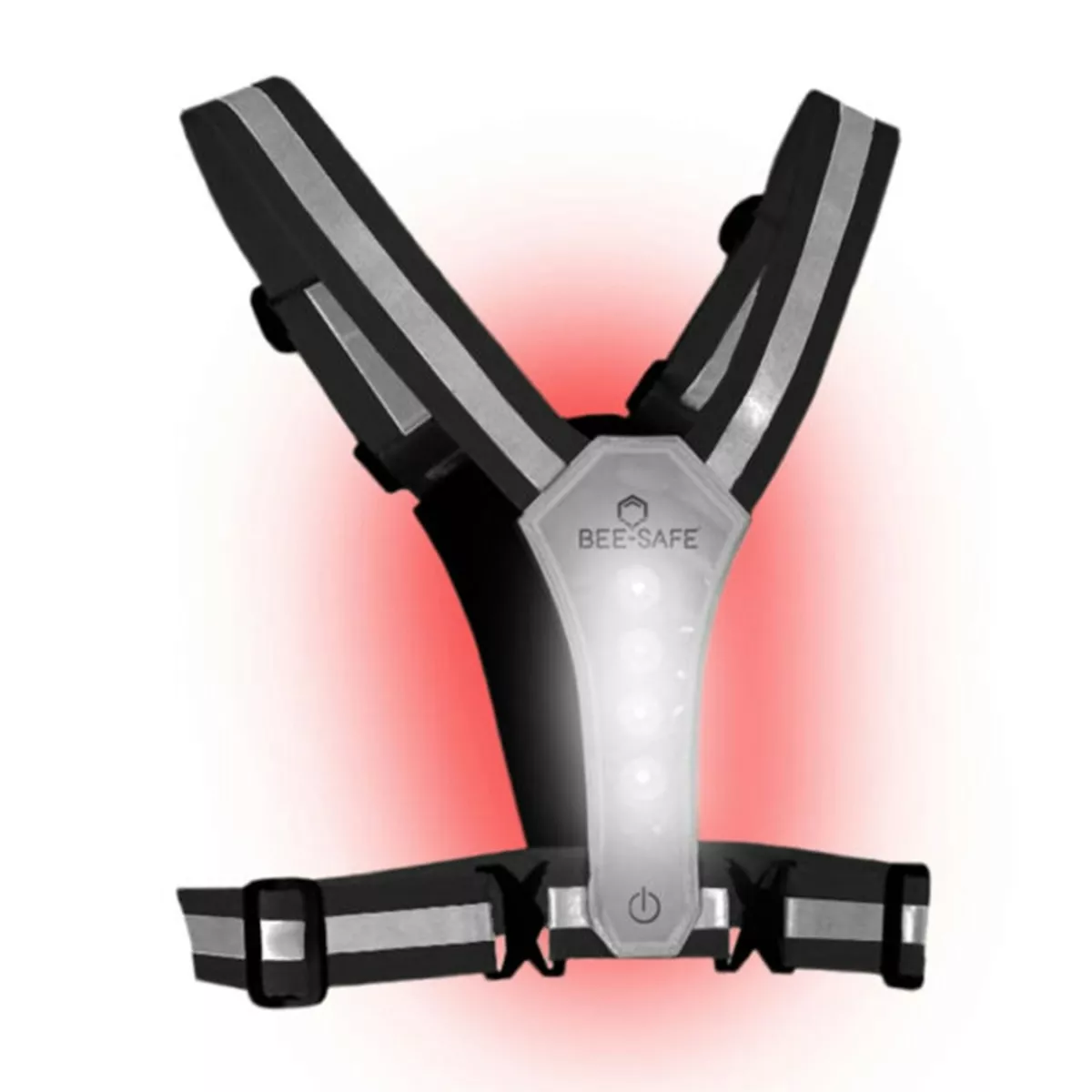 BEE-SAFE BS-23700 Led Harnass USB-900 Silver