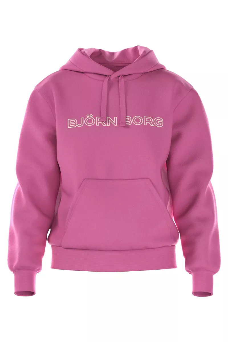 BJORN BORG 10004003 BORG ESSENTIAL 3 HOOD-PK100 IBIS ROSE
