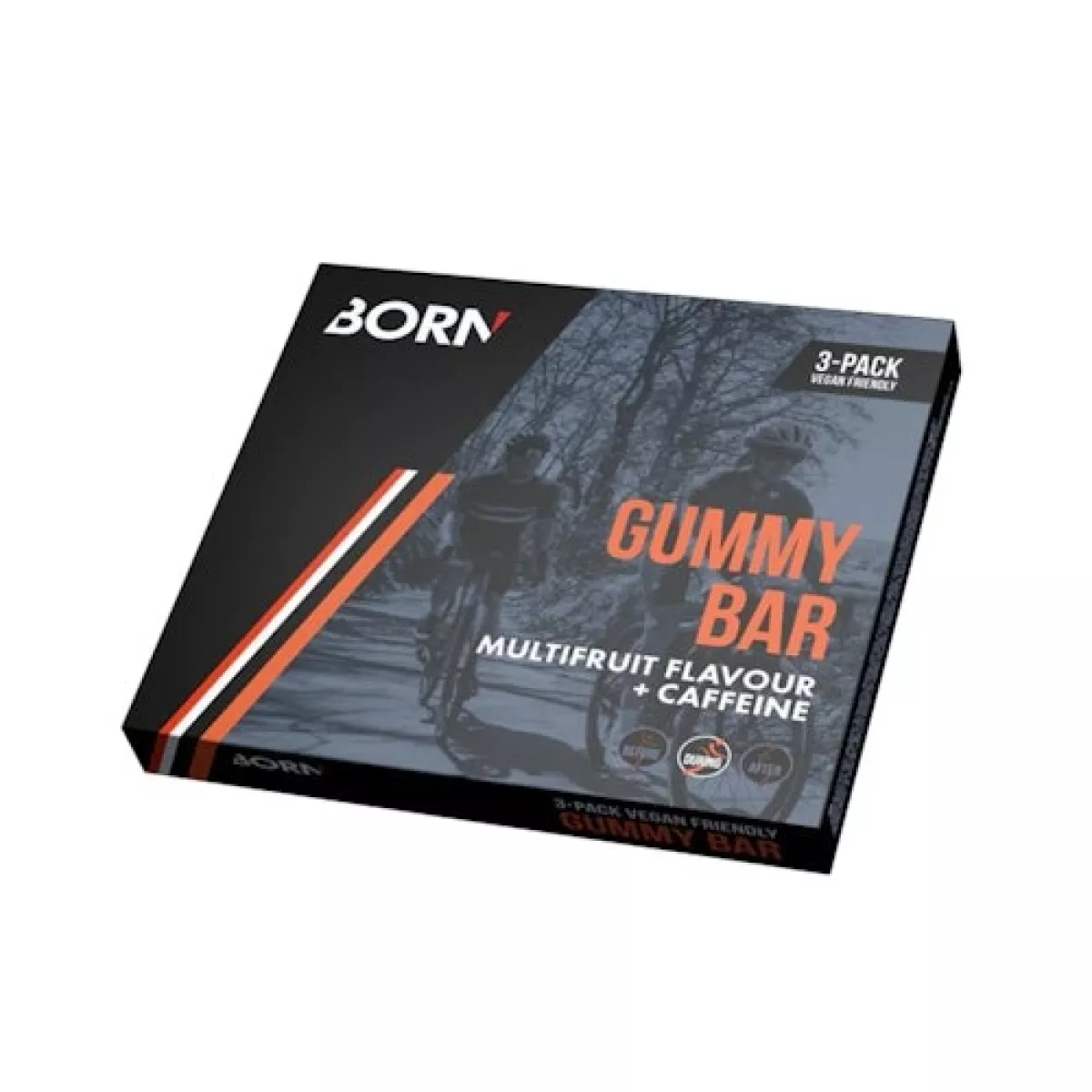 BORN B2001060 Gummy bar Box-3x 30 gr