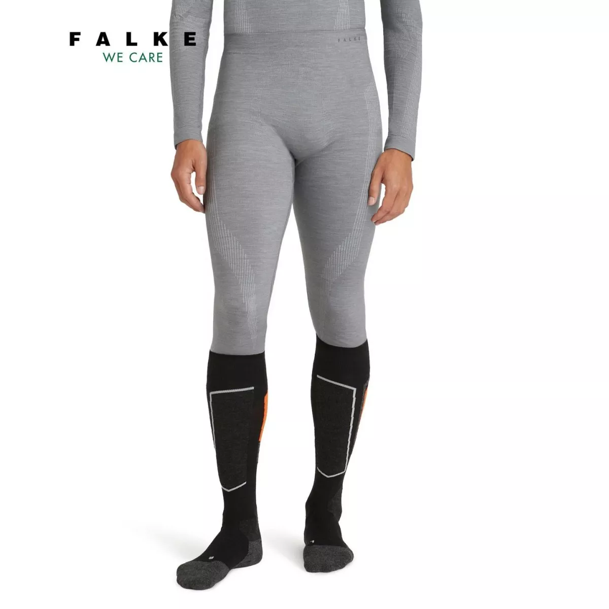 FALKE 33482/ WT 3/4 Tights-3757 Grey-Heather