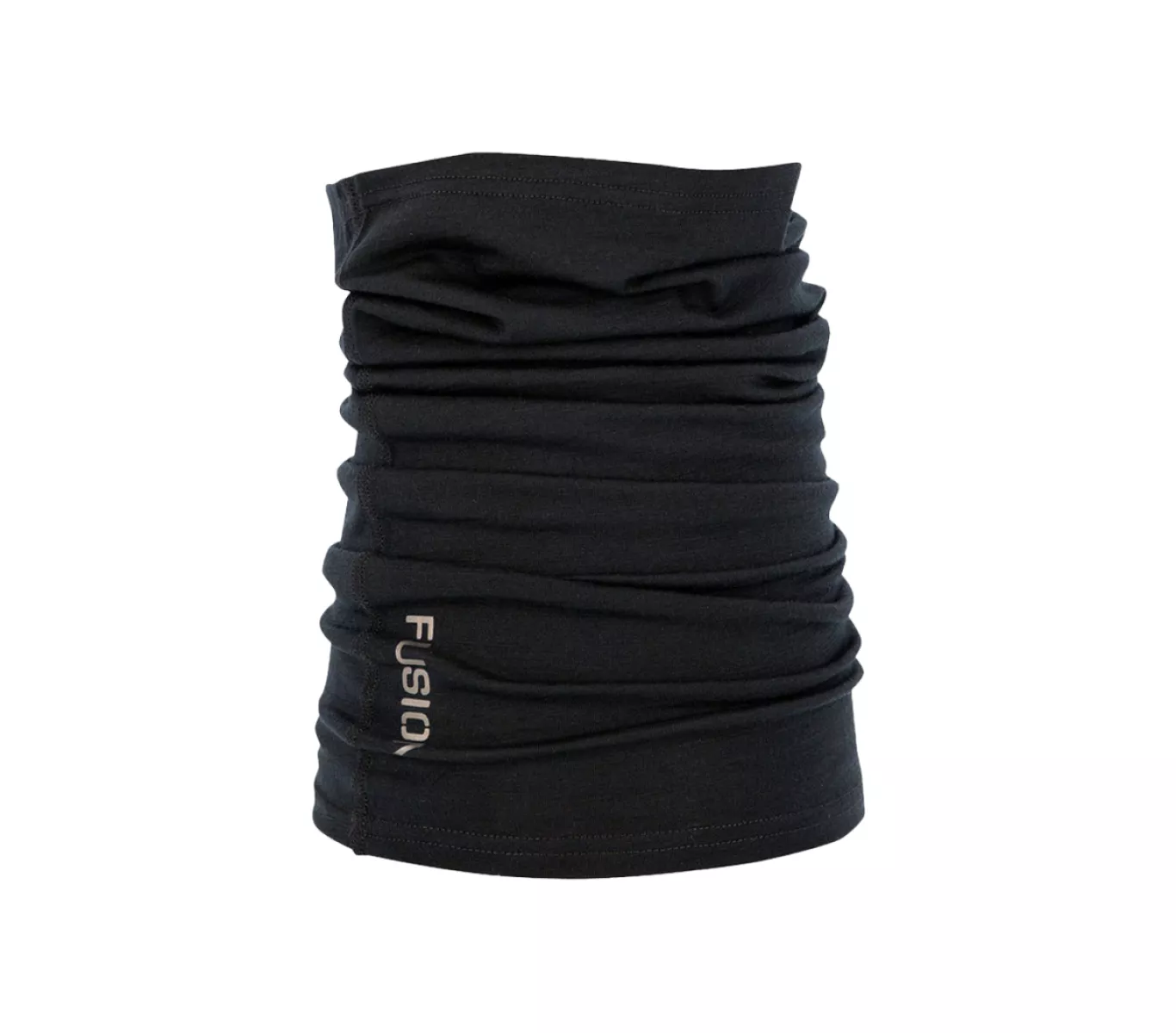 FUSION 0224 Merino Neck gaiter-Black