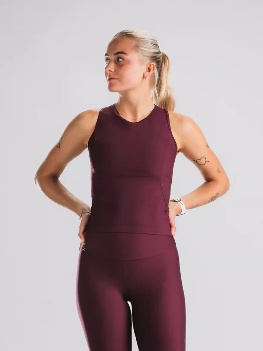 FUSION 1269 Tank Top W-Bordeaux