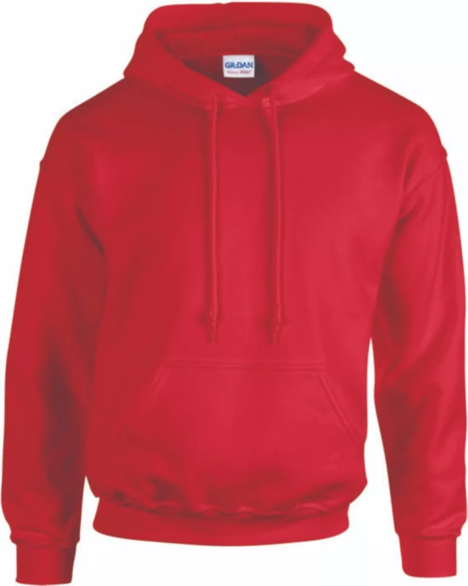 GILDAN GIL18500B Sweater Hooded Kids-40 Red