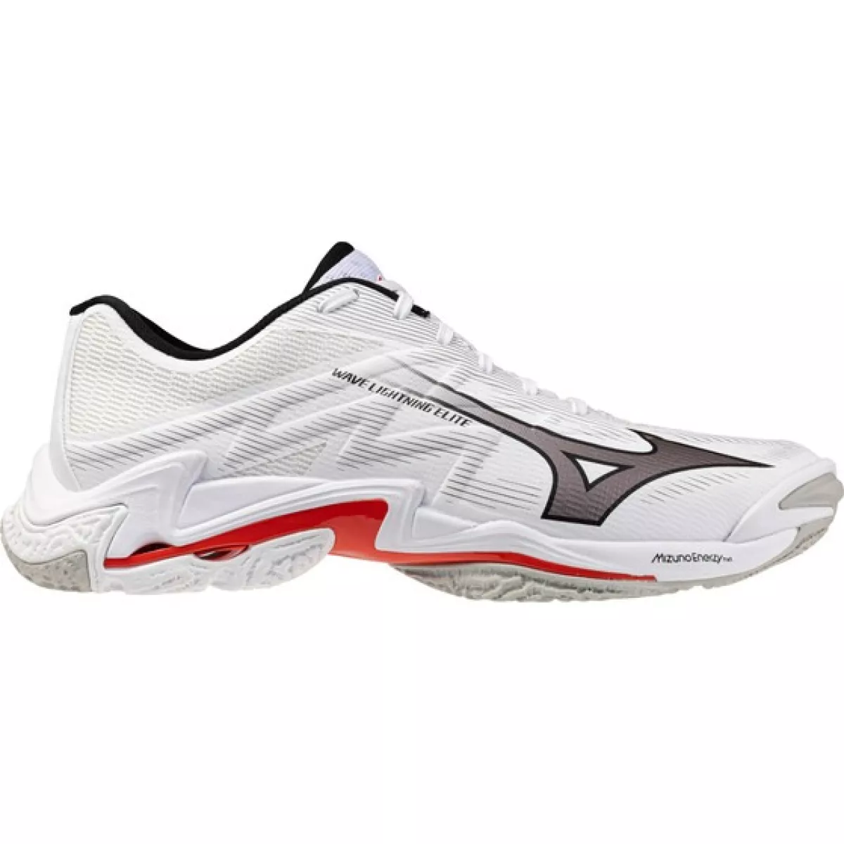 MIZUNO V1GA2600 Wave Lightning Elite-59 White/Black/Fiery Red