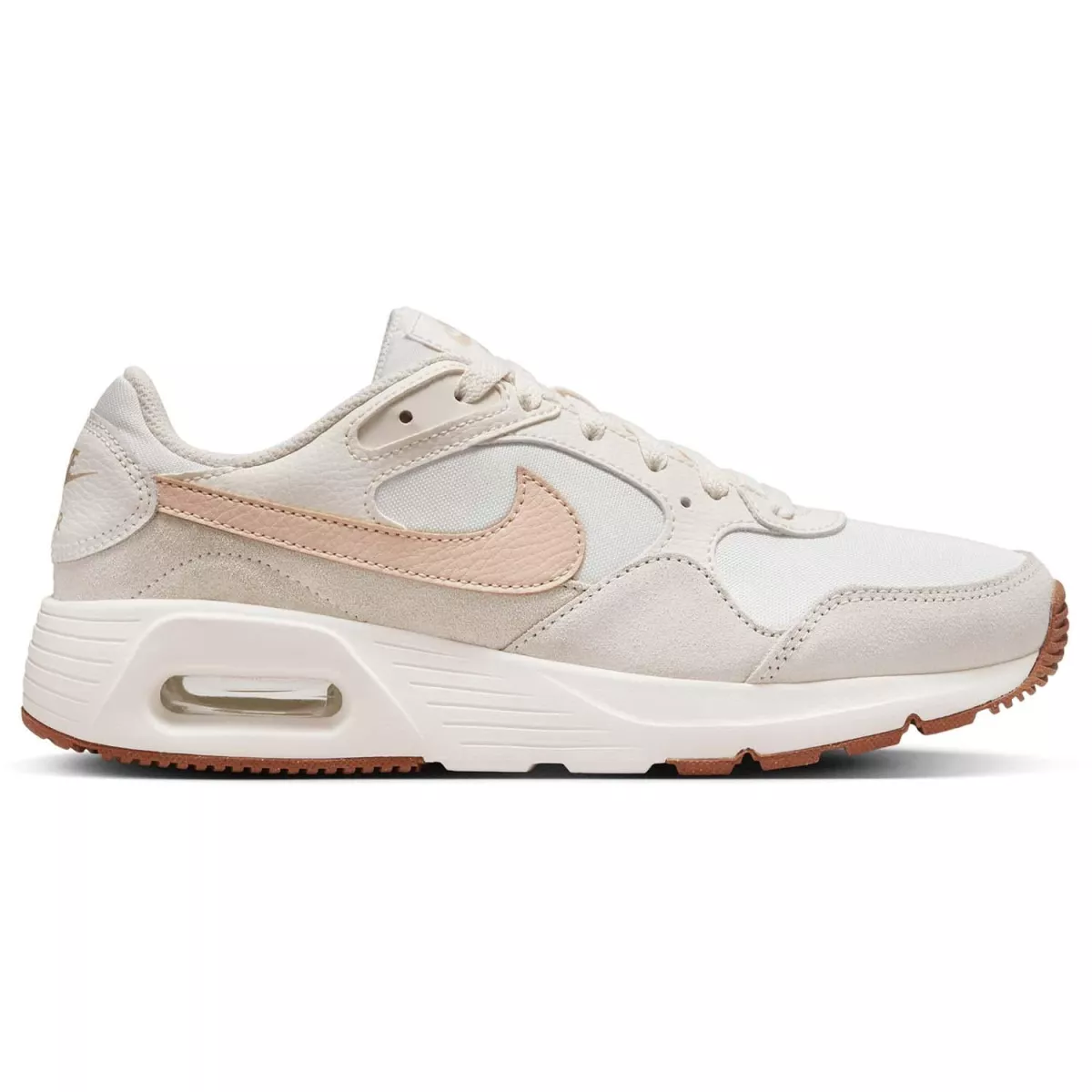 NIKE CW4554 Air Max SC Women"s-118 SAIL/SANDDRIFT-GUM MED BROWN