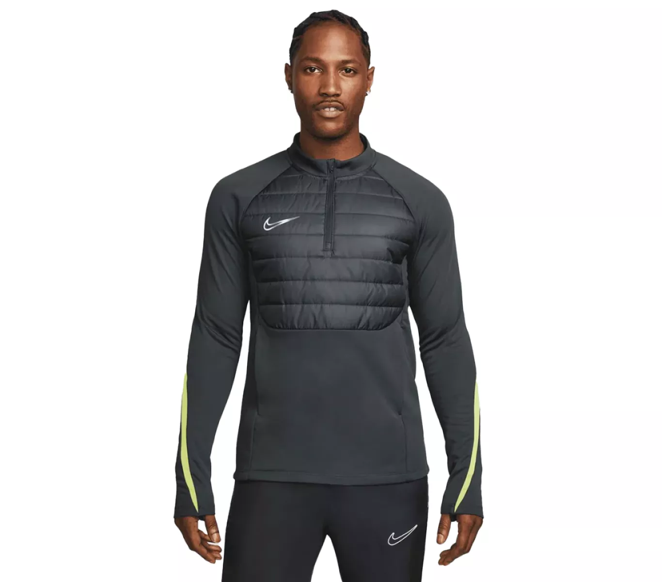 NIKE FB6816 Academy Winter Warrior-390 SEAWEED/LIMELIGHT/REFLECTIVE S