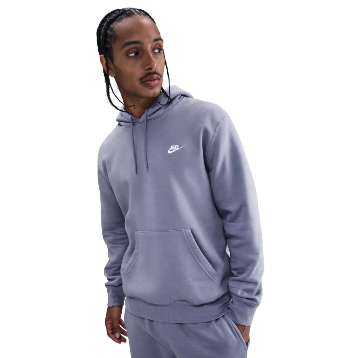 NIKE FN3859 Club Fleece-499 WORLD INDIGO/WORLD INDIGO/WHIT