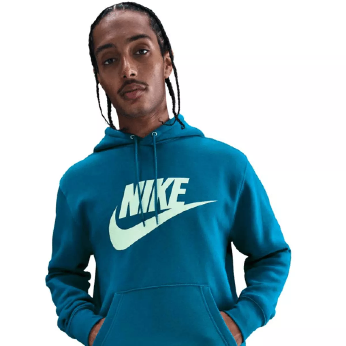 NIKE FN3868 Club Fleece-301 GREEN ABYSS/GREEN ABYSS/MINT F