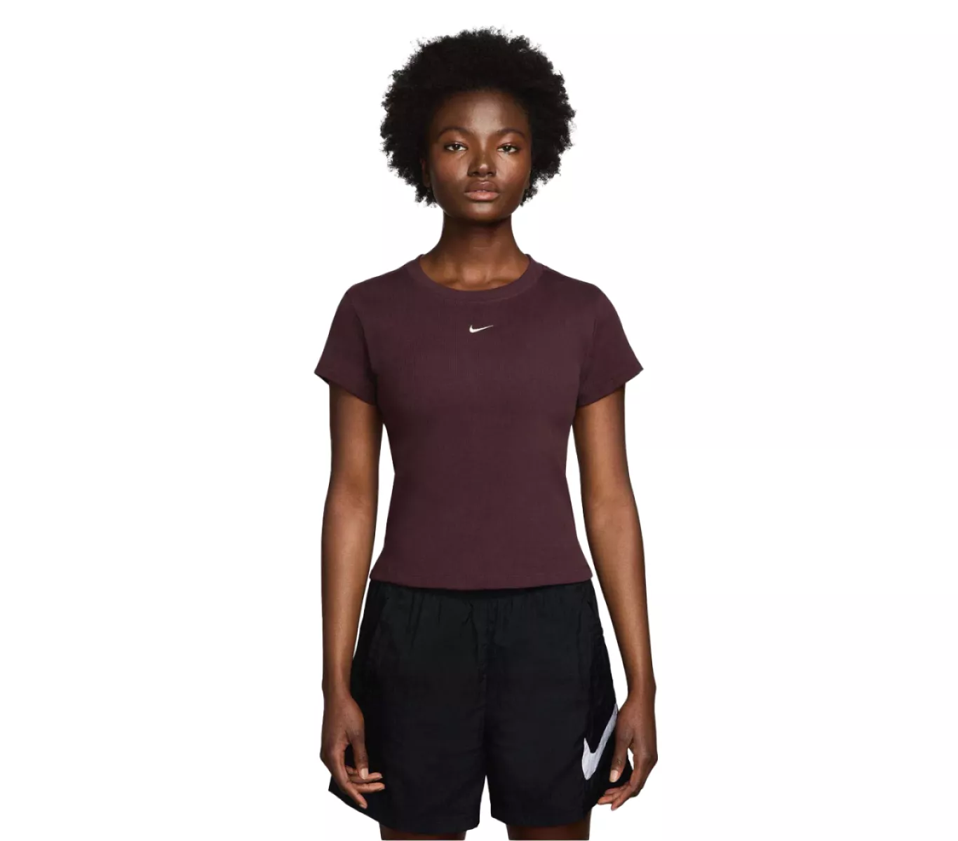 NIKE HV4994 Sportswear Shirt-652 BURGUNDY CRUSH/SAIL