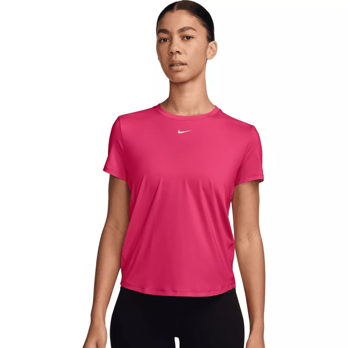 NIKE IB9408 One Classic Shirt-666 RUSH PINK/WHITE