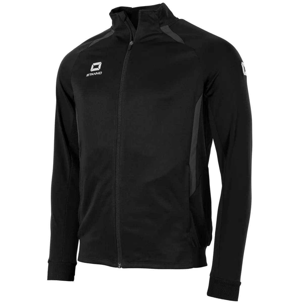 STANNO 408039 Stadio Full Zip Top-8900 zwart-grijs