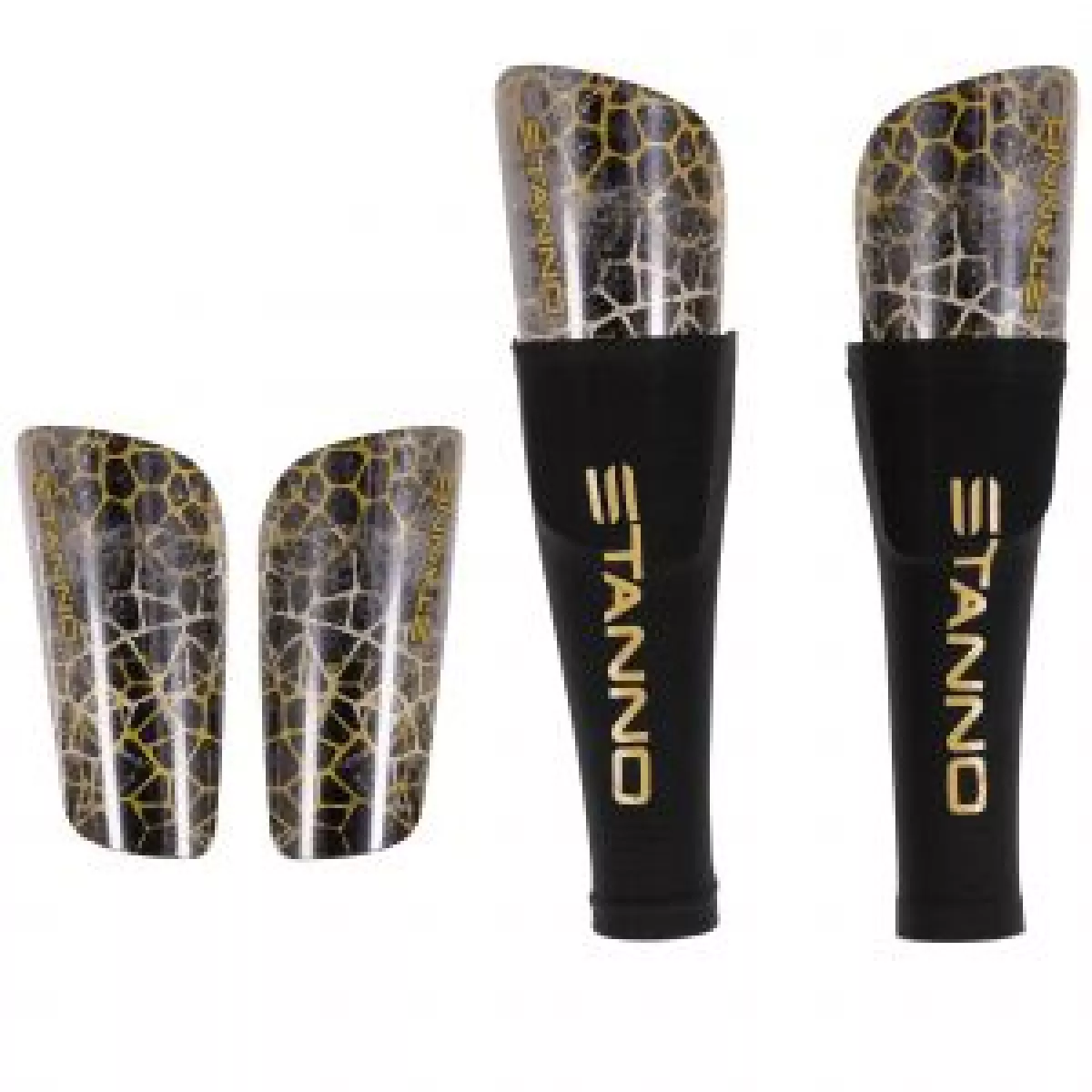 STANNO 482119 Dome Shinguard-9920 Grey-Gold