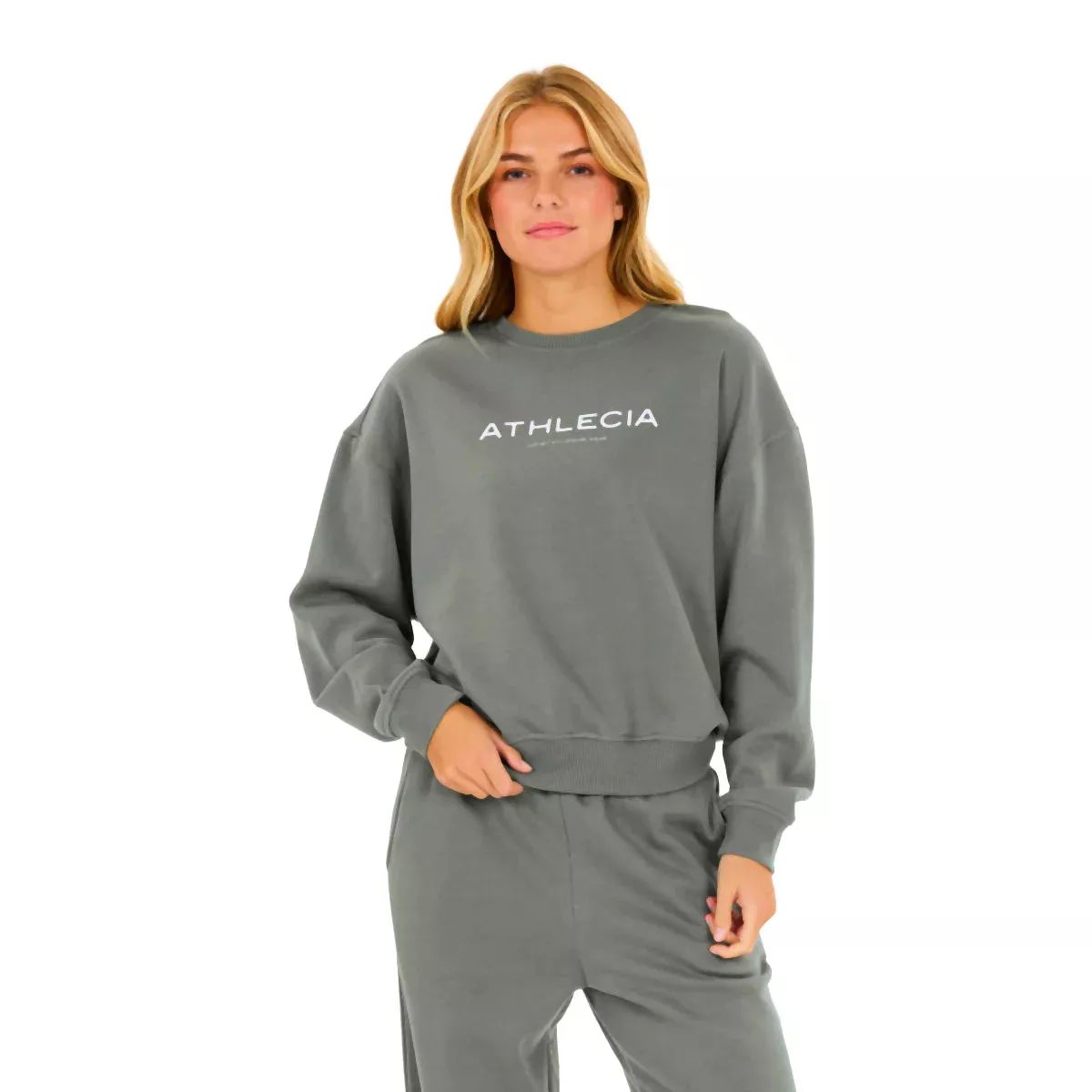 ATHLECIA EA253363 Atkins W Crew Neck-3219 Sedona Sage
