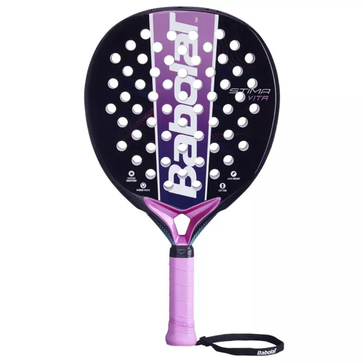 BABOLAT 150155 Stima Vita-100 Black-Purple