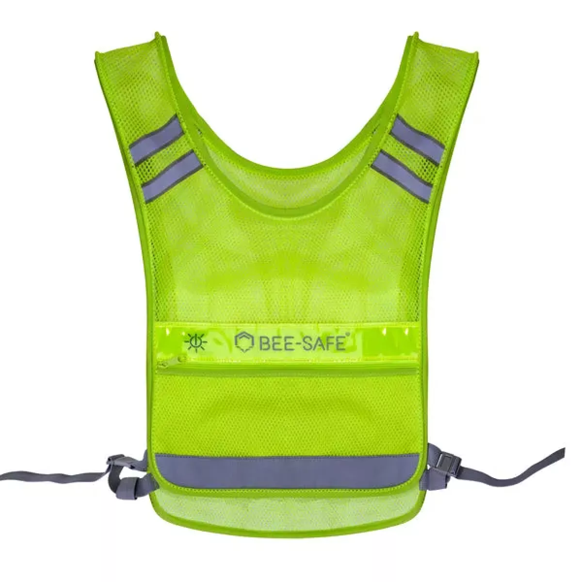 BEE-SAFE BS-25840 Led Vest USB pOCKET-101 Lime