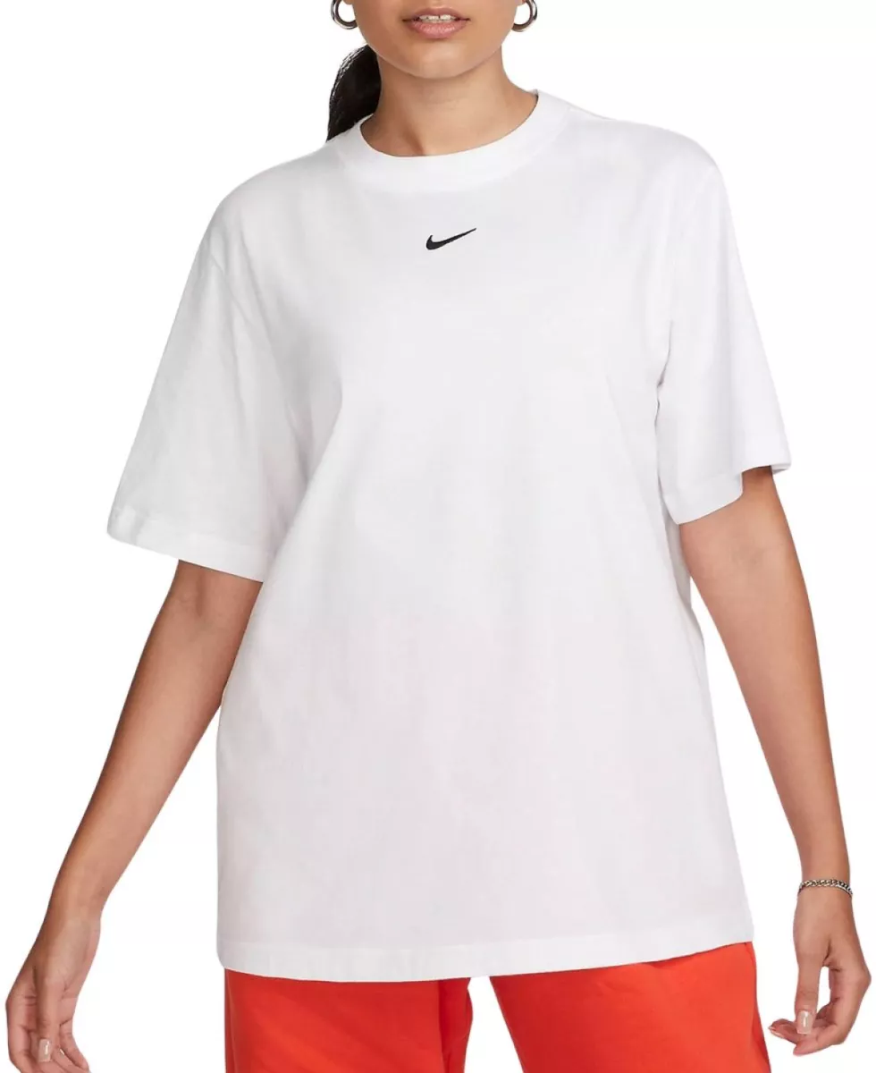 NIKE FD4149 Essential Woman T-shirt-100 WHITE/BLACK