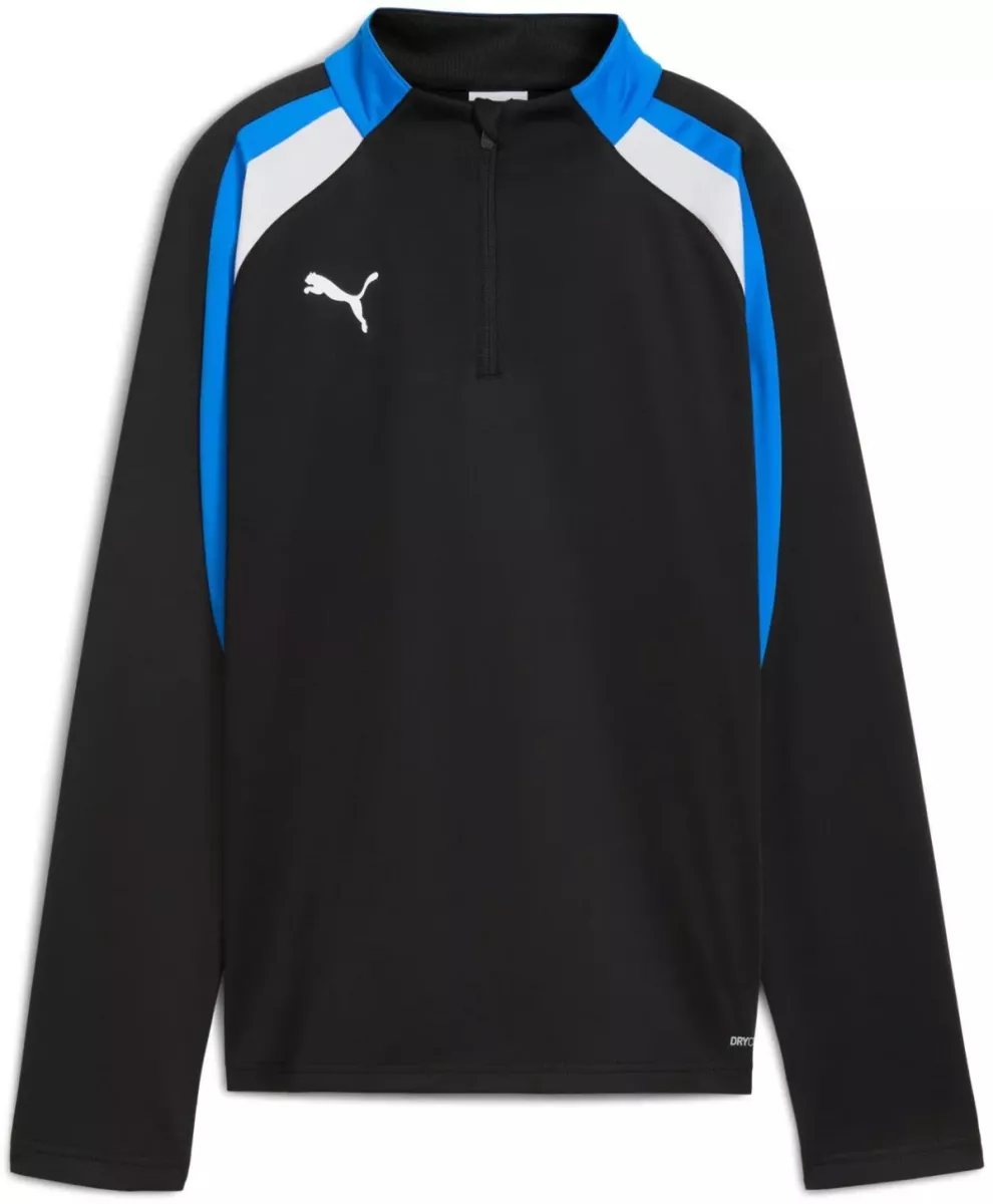 PUMA 659516 Indiovidual. 1/4 Zip-009 PUMA BLACK-PUMA WHITE-ULTRA BL
