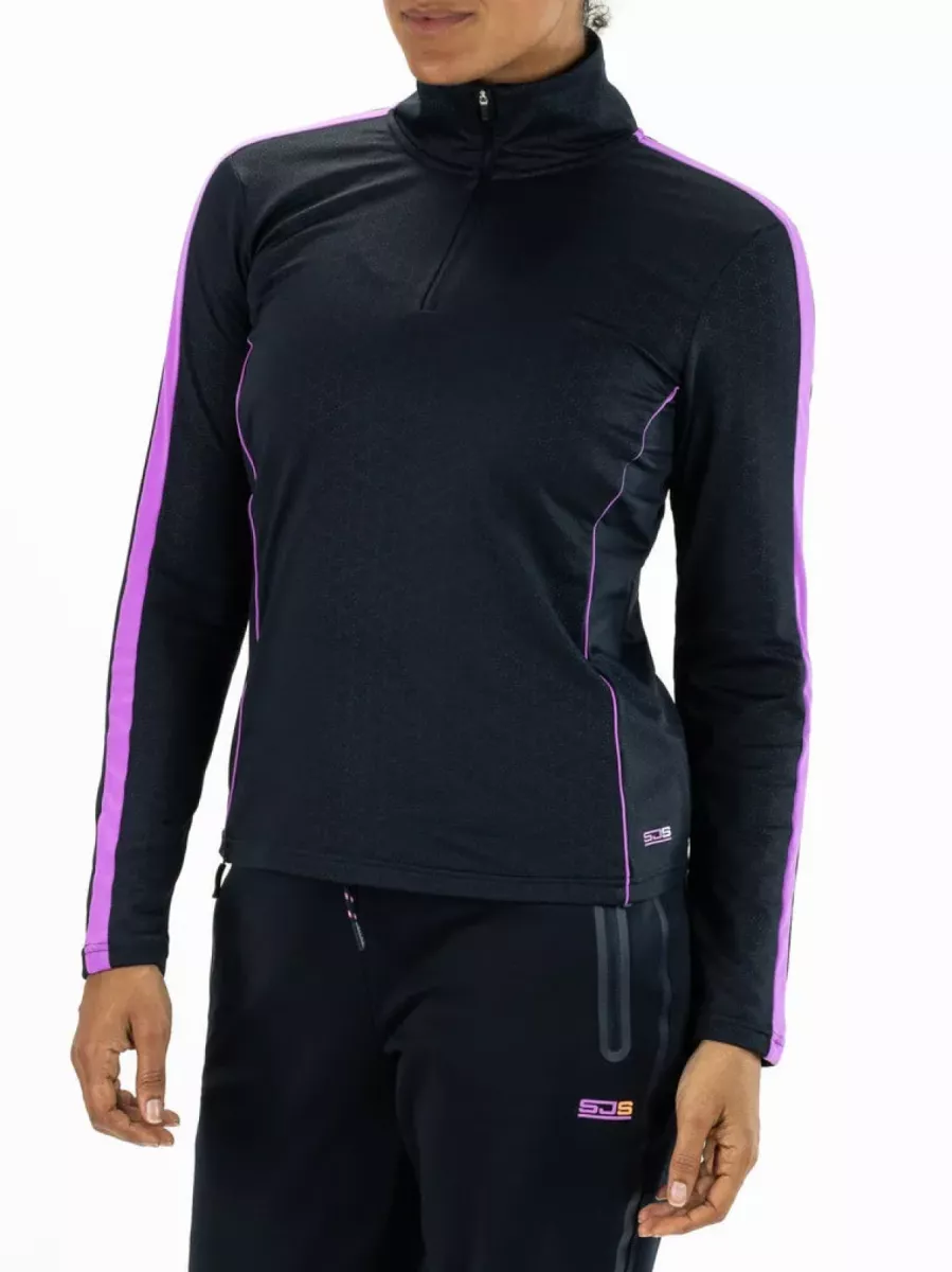 SJENG SPORTS LONGSLEEVE TOP HINDE-N024 DARK BLUE