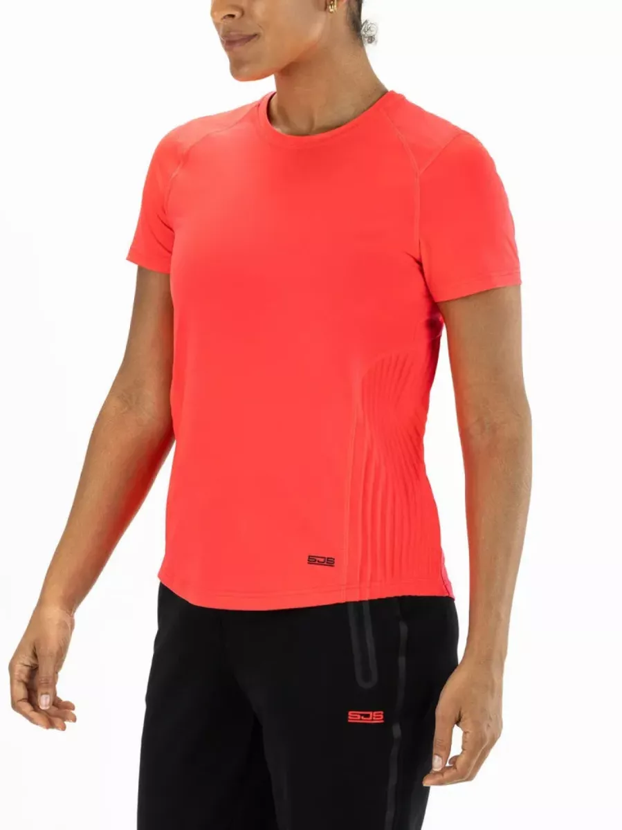 SJENG SPORTS TEE SANDRINE-P060 LASER PINK