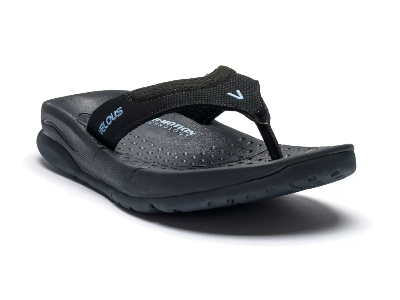 VELOUS 111678 Oceanside Flip-1103 Black/Lite Blue