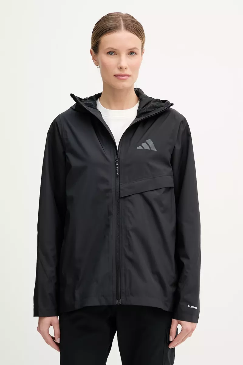 ADIDAS JV6533 Rain Jacket W-Black