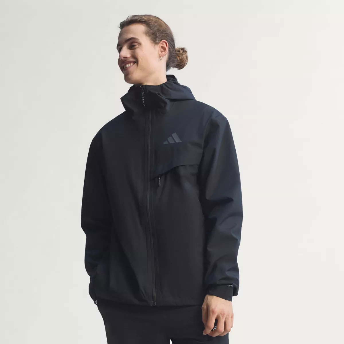 ADIDAS JY4118 TERREX Rainjacket-Black