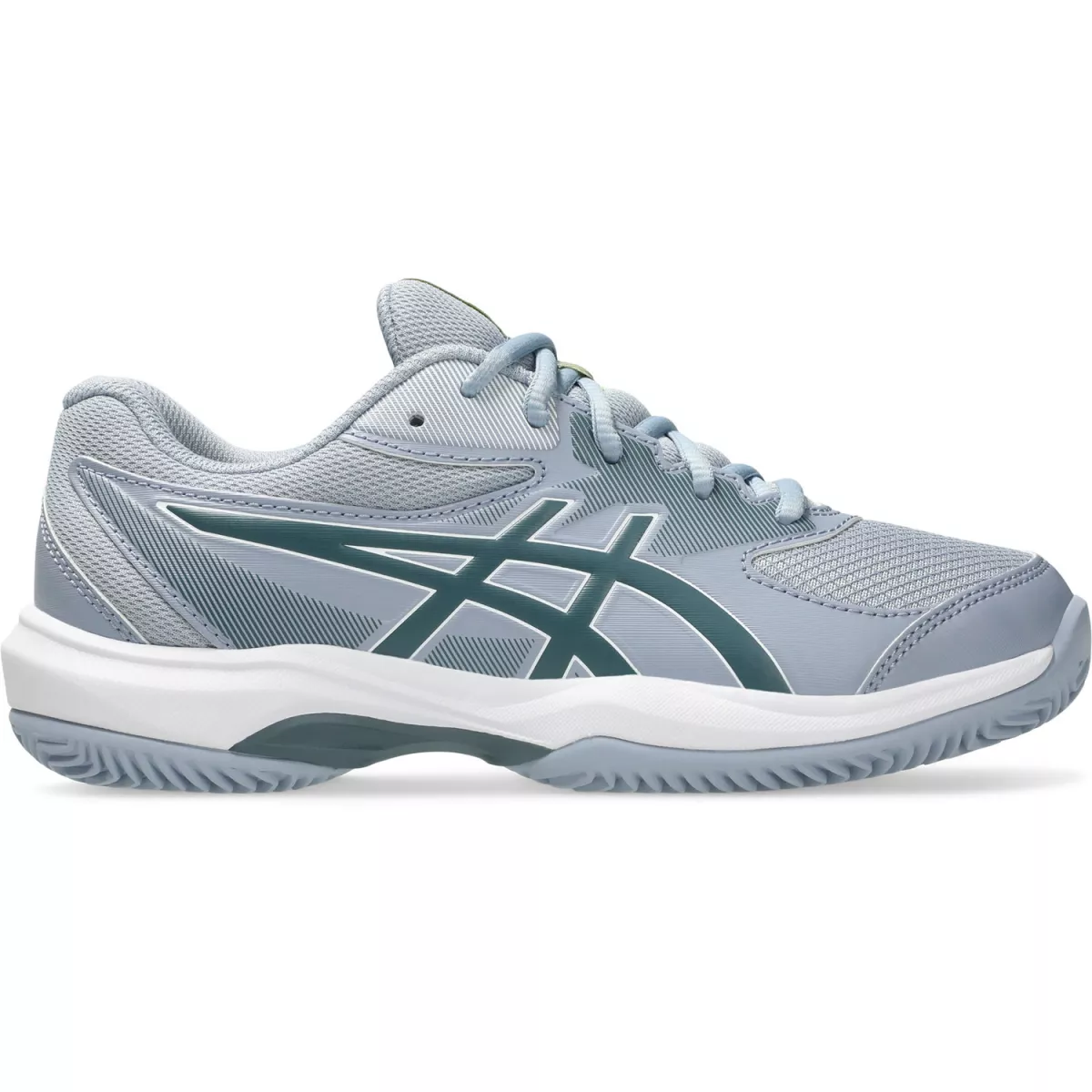 ASICS 1044A082 GEL-GAME GS CLAY-400 Grey Blue/Iron Clad