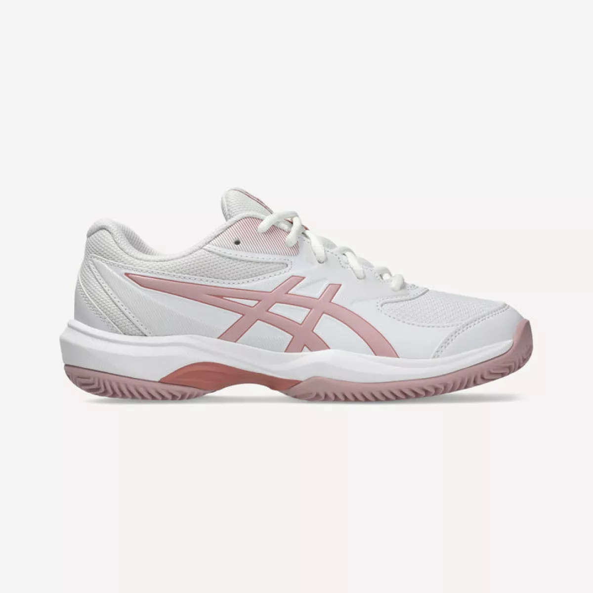 ASICS 1044A082 Gel-Game GS Clay/OC-103 WHITE/MORGANITE