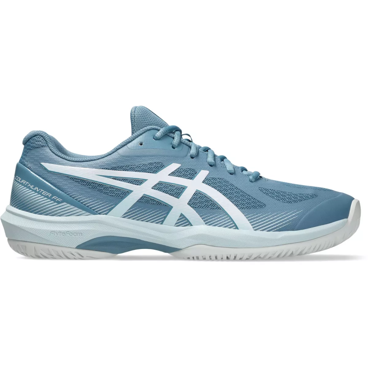 ASICS 1071A111 COURT HUNTER FF-401 SABA BLUE/WHITE