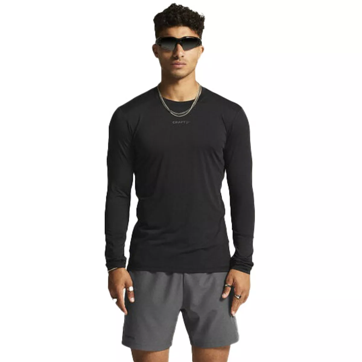 CRAFT 1914793 ADV ESSENCE LS TEE-999000 BLACK