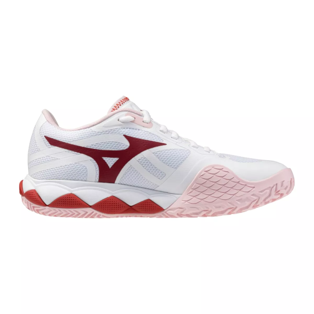 MIZUNO 61GC2604 W. Enf. Tour 2 CC-62 White/Pinkesque/Barbados Cherry