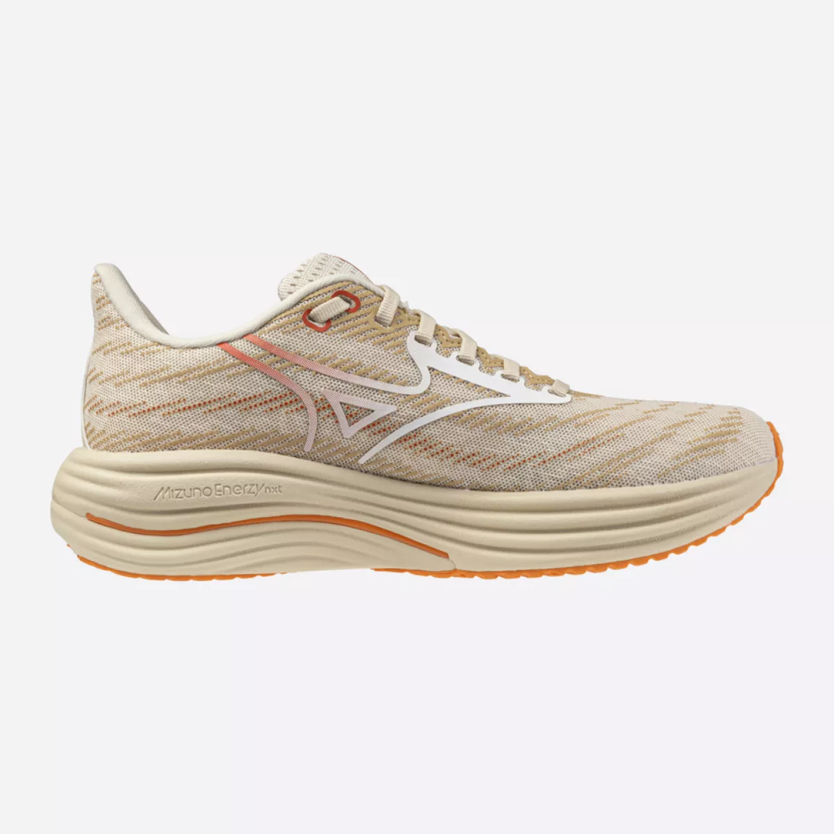 MIZUNO J1GD2503Wave Rider 29-77 Summer Sand/White/Autumn Sunset