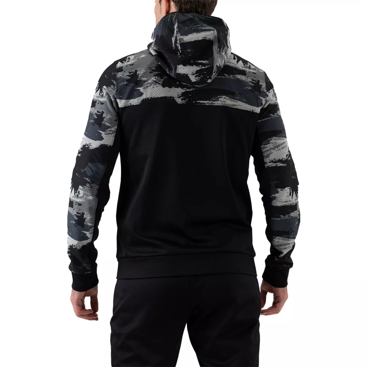 sjeng-sports-man-hooded-jacket-mars-b001-black-1 SJENG SPORTS Man Hooded Jacket Mars-B001 Black