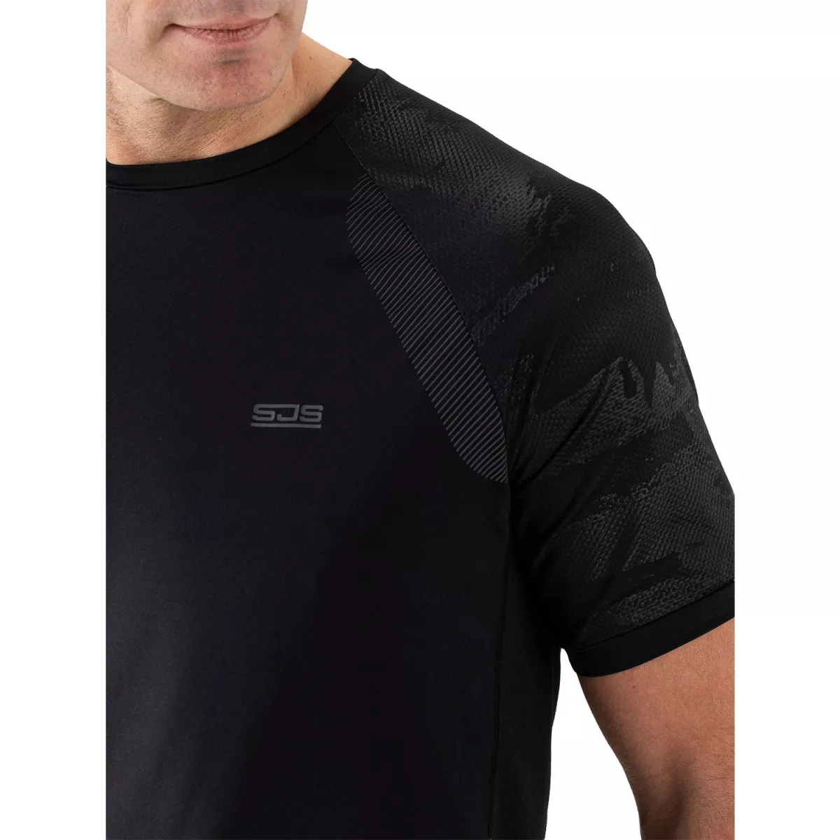 sjeng-sports-man-tee-napier-b001-black-2 SJENG SPORTS Man Tee Napier-B001 Black