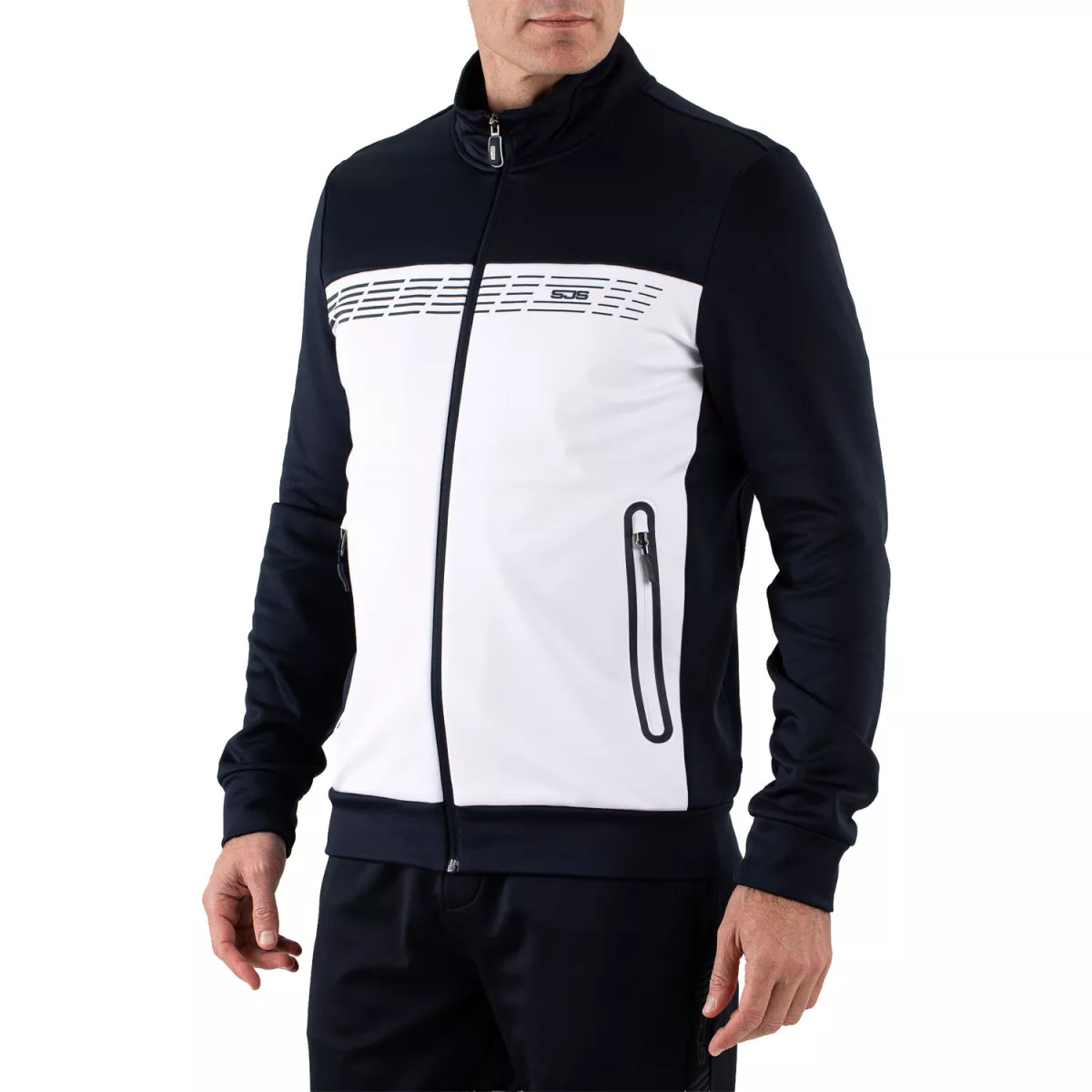 SJENG SPORTS Man Track Jacket Amiro-N024 Navy