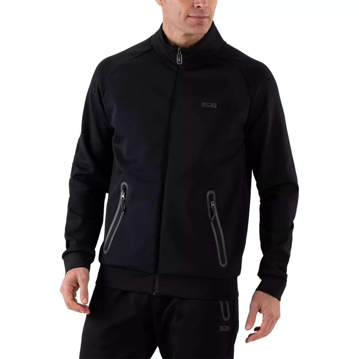 SJENG SPORTS Marek Track Jacket-B001 Black