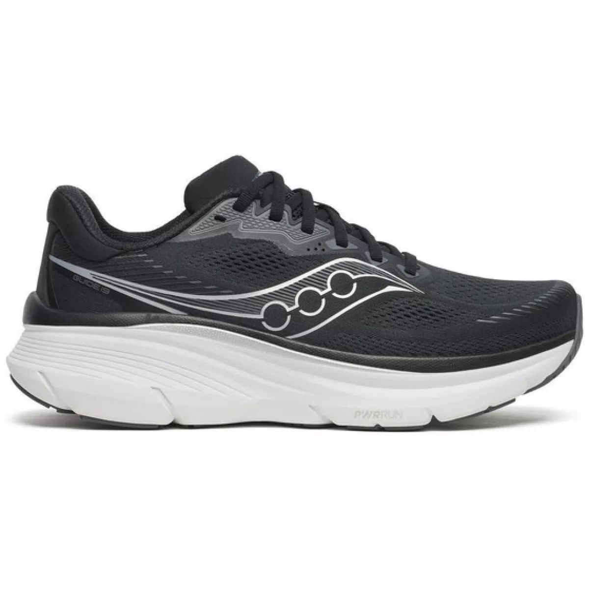 SAUCONY S21058 GUIDE 19-100 BLACK/SILVER