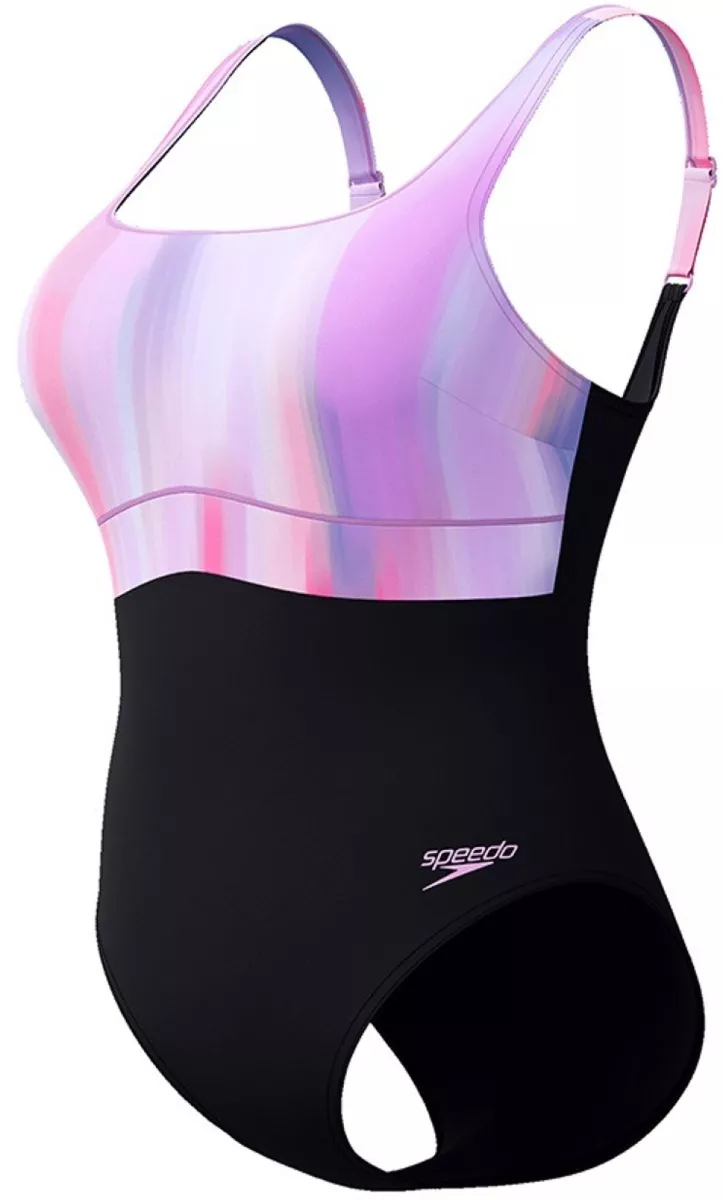 SPEEDO 003068 Print Contour Eclipse-004 Black/Pink