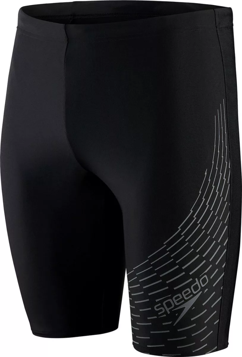 SPEEDO 11355 ECO MEDLEY LOGO JAM-004 Black/Grey