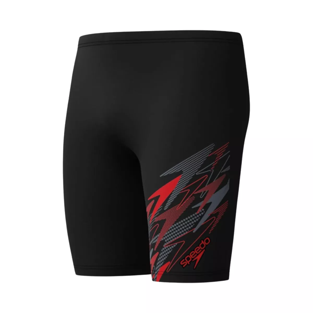 SPEEDO 11355 Medley Logo Jammer-003 Black/Red