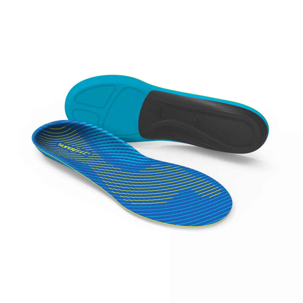 SUPERFEET FL9933 Active Supp. Mid. V2-blauw