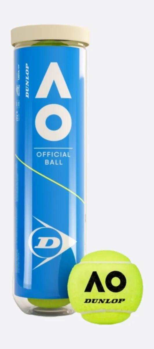 DUNLOP 601602 Australien Open 4 st-geel
