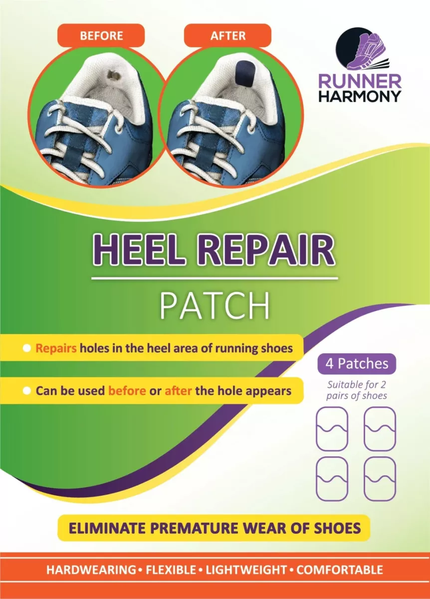 RUNNER HARMONY RUH011 Heel Repair Patch-KLEURLOOS